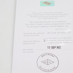 Van Cleef and Arpels Sweet Mother of Pearl MOP Necklace