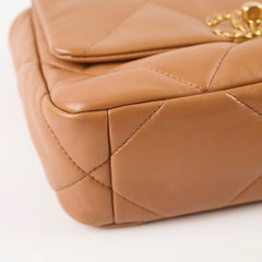 Chanel 19 Small Caramel