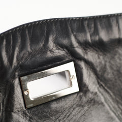 Chanel East West Mademoiselle Flap Black