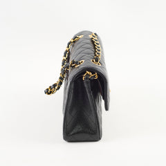 Chanel Small Classic Flap Black Caviar GHW 2024 (microchip)
