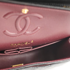 Chanel Small Classic Flap Black Caviar GHW 2024 (microchip)