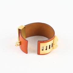 Hermes Collier de Chien Orange Bracelet T2