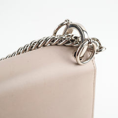 Fendi Mini Kan I Leather Shoulder Beige Calfskin