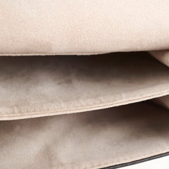 Fendi Mini Kan I Leather Shoulder Beige Calfskin