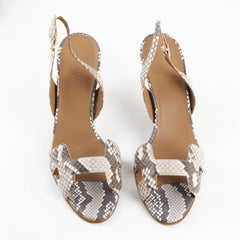 Hermes Python Oran Heels Size 40