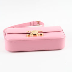 Celine Triomphe Pink Shoulder Bag