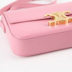 Celine Triomphe Pink Shoulder Bag