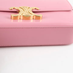 Celine Triomphe Pink Shoulder Bag
