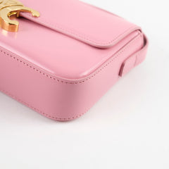 Celine Triomphe Pink Shoulder Bag