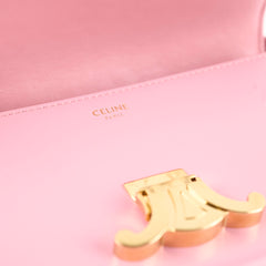 Celine Triomphe Pink Shoulder Bag