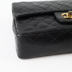 Chanel Vintage Flap Bag Early 80's 24K Gold Plated