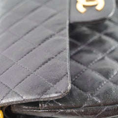 Chanel Vintage Flap Bag Early 80's 24K Gold Plated