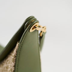Loewe Luna Anagram Green Bag