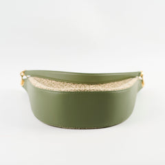 Loewe Luna Anagram Green Bag