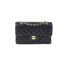 Chanel Classic Flap Small Caviar Black - Microchipped