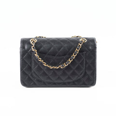 Chanel Classic Flap Small Caviar Black - Microchipped