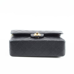 Chanel Classic Flap Small Caviar Black - Microchipped