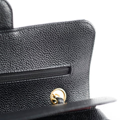 Chanel Classic Flap Small Caviar Black - Microchipped