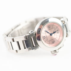 Cartier Miss Pasha 27mm Stainless Steel Quartz Watch