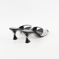 Gucci Crystal Black Heels Size 37