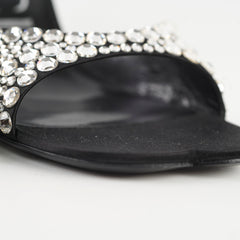 Gucci Crystal Black Heels Size 37