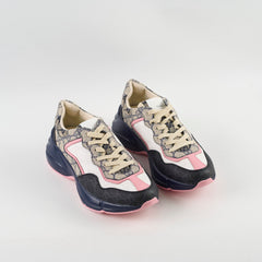 Gucci Sneakers Size 37 Navy/Pink