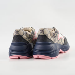 Gucci Sneakers Size 37 Navy/Pink