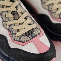 Gucci Sneakers Size 37 Navy/Pink