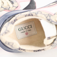 Gucci Sneakers Size 37 Navy/Pink