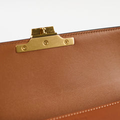 Celine Triomphe Shoulder Bag in Natural Calfskin