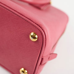 Prada Small Promenade Pink Top Handle Bag