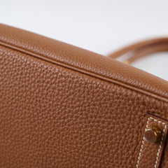 Hermes Birkin 30 Gold GHW C Stamp