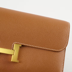 Hermes Constance To Go Epsom Gold - Stamp Z