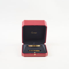 Cartier Love 6 Diamond Yellow Gold Size 17 Bracelet