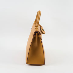 Hermes Kelly 25 Epsom Sesame - Z Stamp