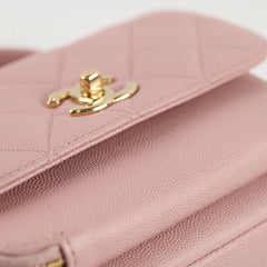Chanel Small Business Affinity Pink Caviar 25 Series