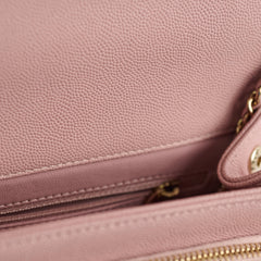 Chanel Small Business Affinity Pink Caviar 25 Series