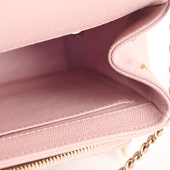 Chanel Small Business Affinity Pink Caviar 25 Series