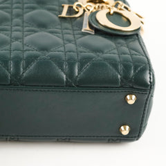 Dior Mini Lady Dior Dark Grey Green