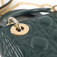 Dior Mini Lady Dior Dark Grey Green