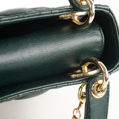 Dior Mini Lady Dior Dark Grey Green