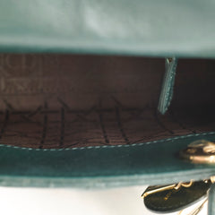 Dior Mini Lady Dior Dark Grey Green