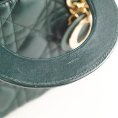 Dior Mini Lady Dior Dark Grey Green