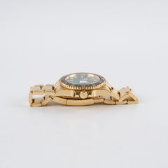 Rolex GMT Master II 40mm 116718LN 18k Yellow Gold Green Dial