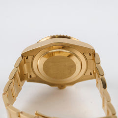 Rolex GMT Master II 40mm 116718LN 18k Yellow Gold Green Dial