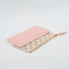 Louis Vuitton Pochette Felice Damier Azur Rose Ballerine