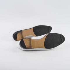 Hermes Royal Loafers White Calfskin K stamp