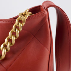 Chanel Easy Mood Hobo Bag Terracotta Orange