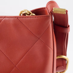 Chanel Easy Mood Hobo Bag Terracotta Orange