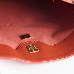 Chanel Easy Mood Hobo Bag Terracotta Orange